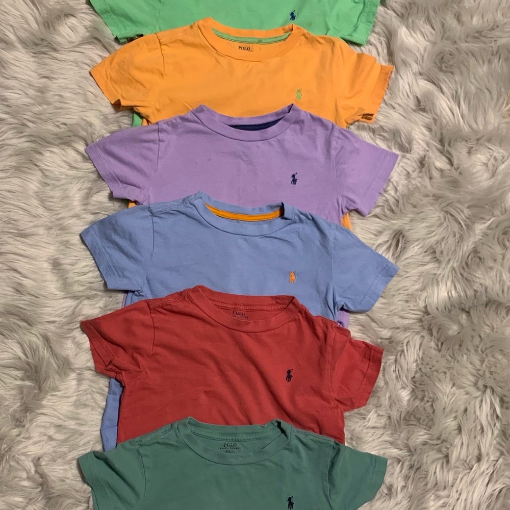 Ralph Lauren Polo Cotton Jersey Crewneck Tee